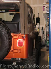 Load image into Gallery viewer, Teraflex CJ, YJ, TJ Jeep Tail Light CB Antenna Mount (1955 to 2006)
