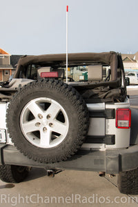 Teraflex JK Jeep Wrangler CB Spare Tire Mount