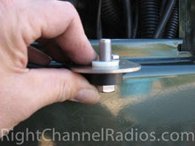 Load image into Gallery viewer, Jeep Wrangler Hood CB Mounting Kit (1997 - 2006)
